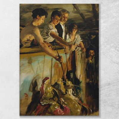 Marionettes John Singer Sargent jss159 canvas print 