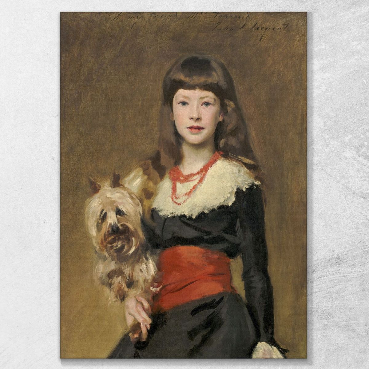 Miss Beatrice Townsend John Singer Sargent jss166 canvas print 
