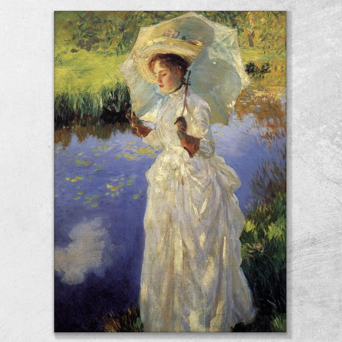 Morning Walk John Singer Sargent jss172 canvas print 