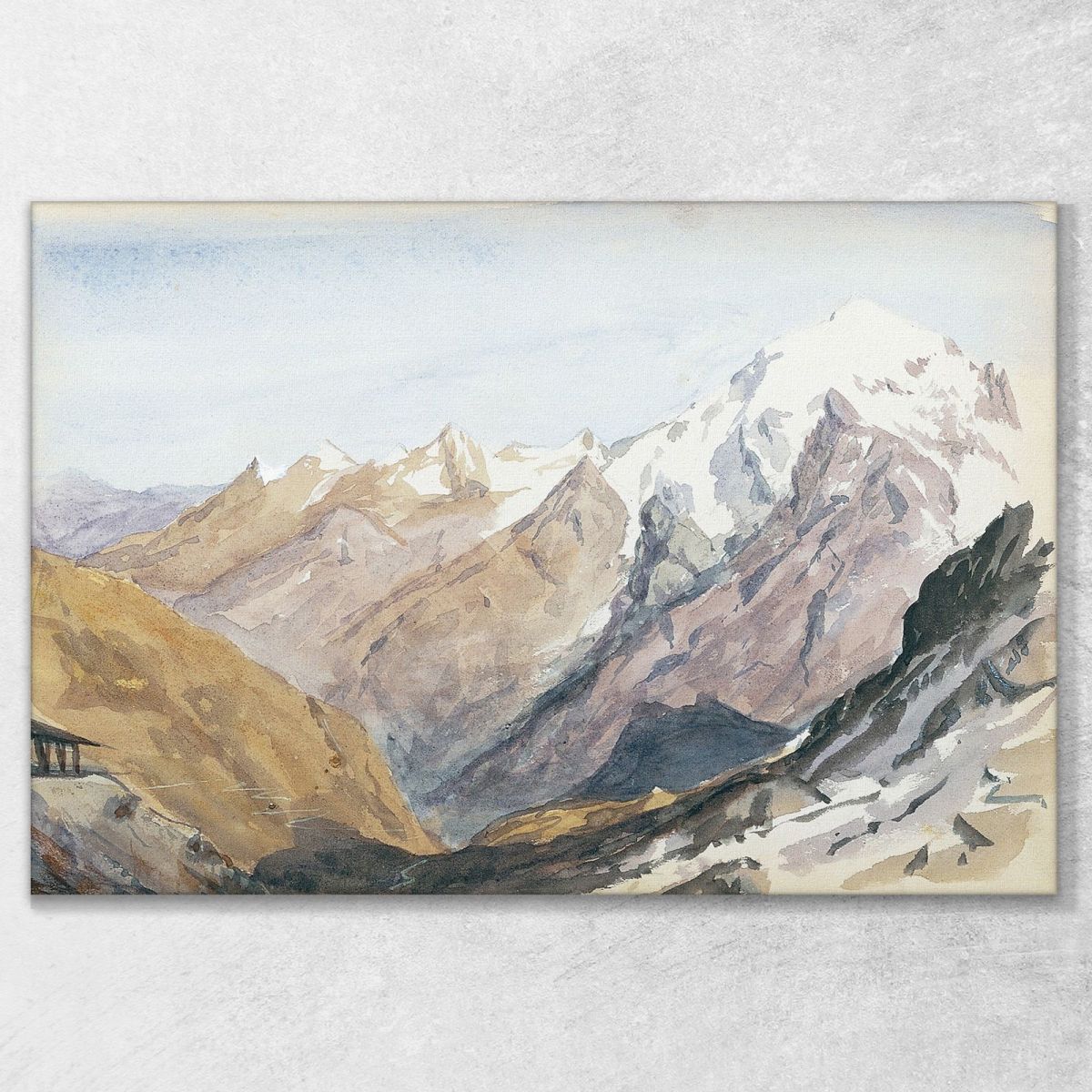 Mountain Study John Singer Sargent jss175 canvas print 