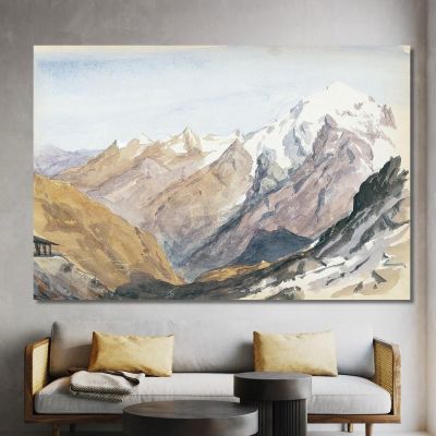 Mountain Study John Singer Sargent jss175 canvas print 
