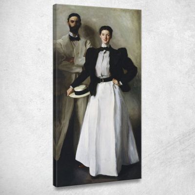 Mr And Mrs I N Phelps Stokes John Singer Sargent jss178 canvas print 