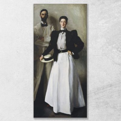 Mr And Mrs I N Phelps Stokes John Singer Sargent jss178 canvas print 