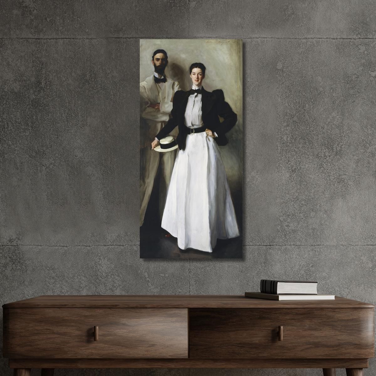 Mr And Mrs I N Phelps Stokes John Singer Sargent jss178 canvas print 