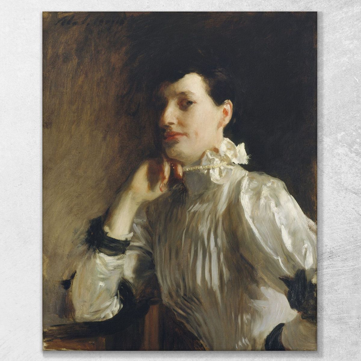 Mrs Henry Galbraith Ward John Singer Sargent jss180 canvas print 