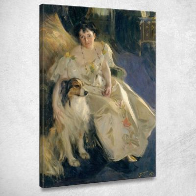 Mrs Walter Rathbone Bacon John Singer Sargent jss183 canvas print 