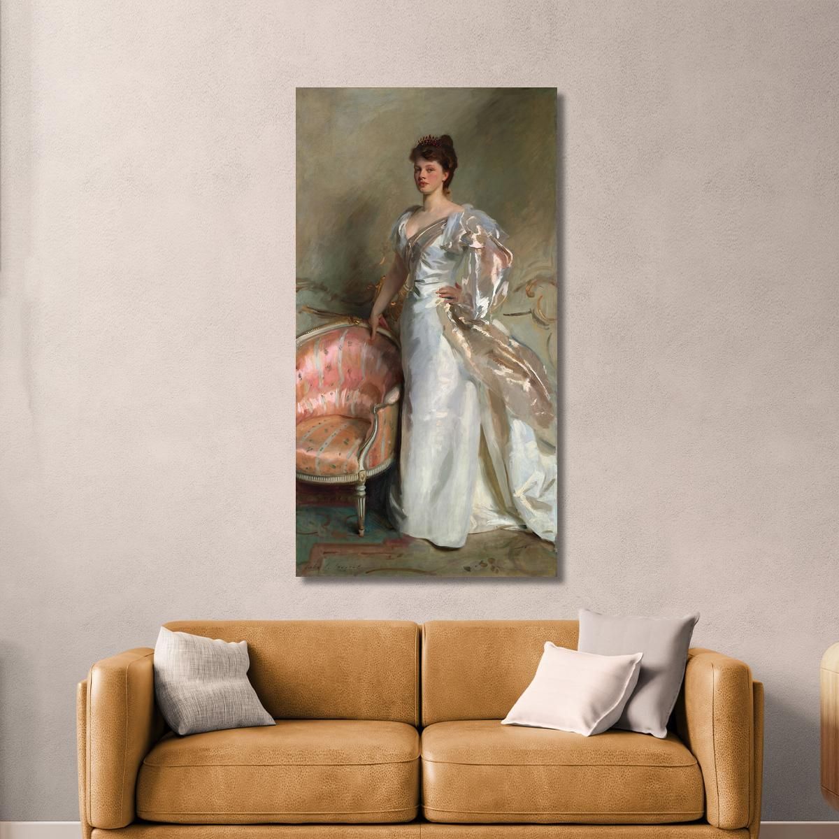 Mrs. George Swinton Elizabeth Ebsworth John Singer Sargent canvas print