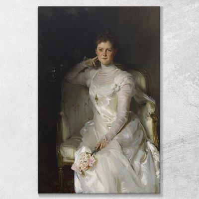 Mrs. Joshua Montgomery Sears Sarah Choate Sears John Singer Sargent jss197 canvas print 