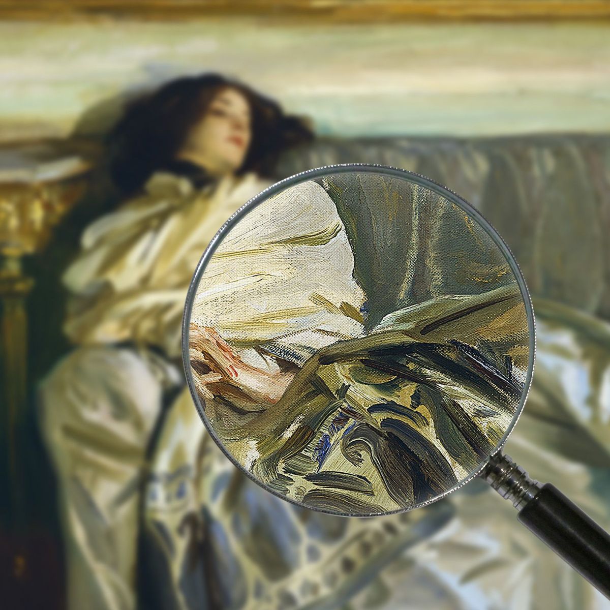 Nonchaloir Rest John Singer Sargent jss203 canvas print