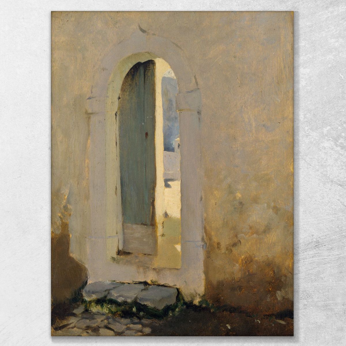 Open Doorway Morocco John Singer Sargent jss207 canvas print 