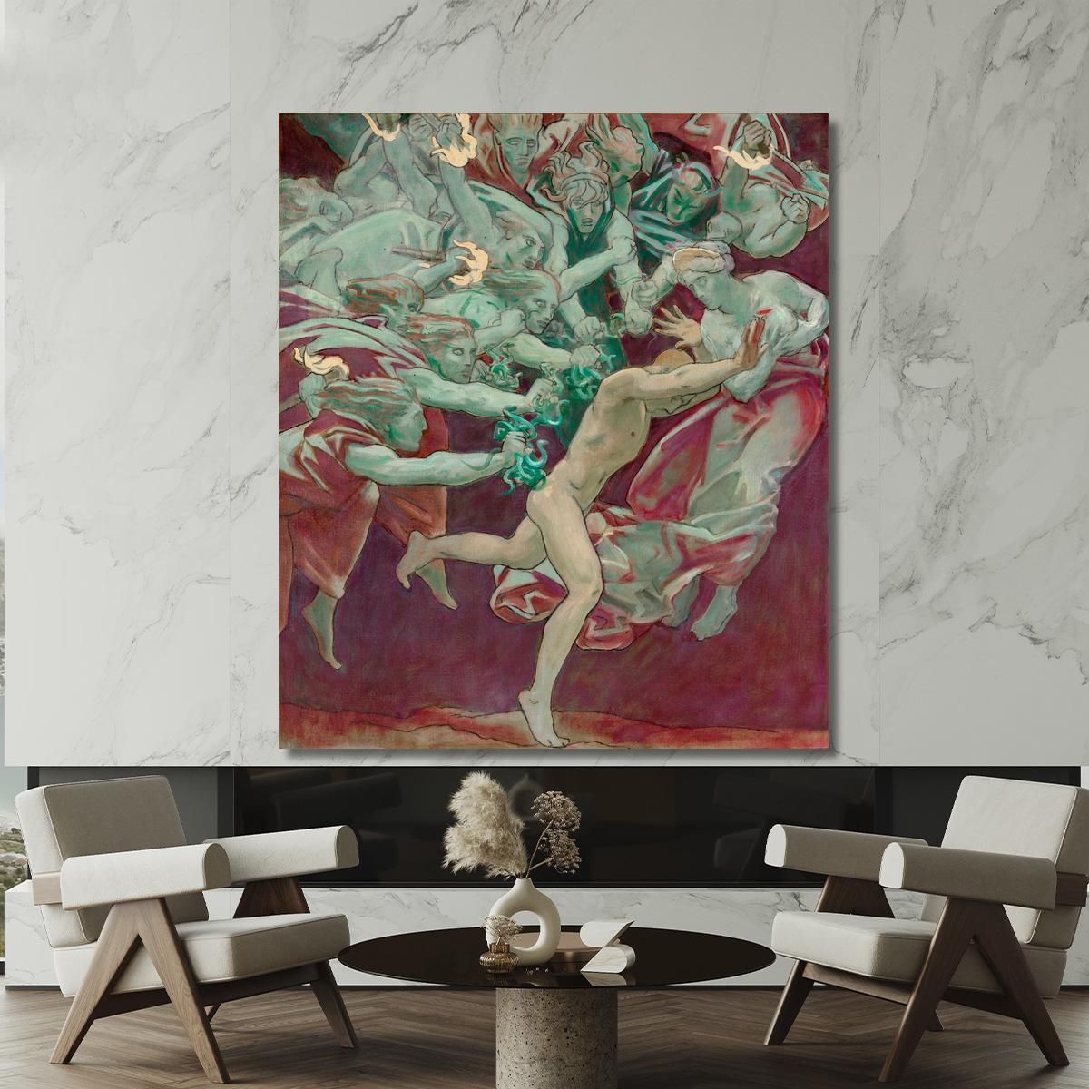 Orestes And The Furies John Singer Sargent jss209 canvas print 