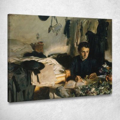 Father Sebastiano John Singer Sargent jss211 canvas print 