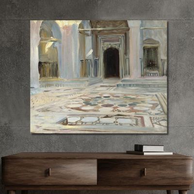 Pavement John Singer Sargent jss213 canvas print 