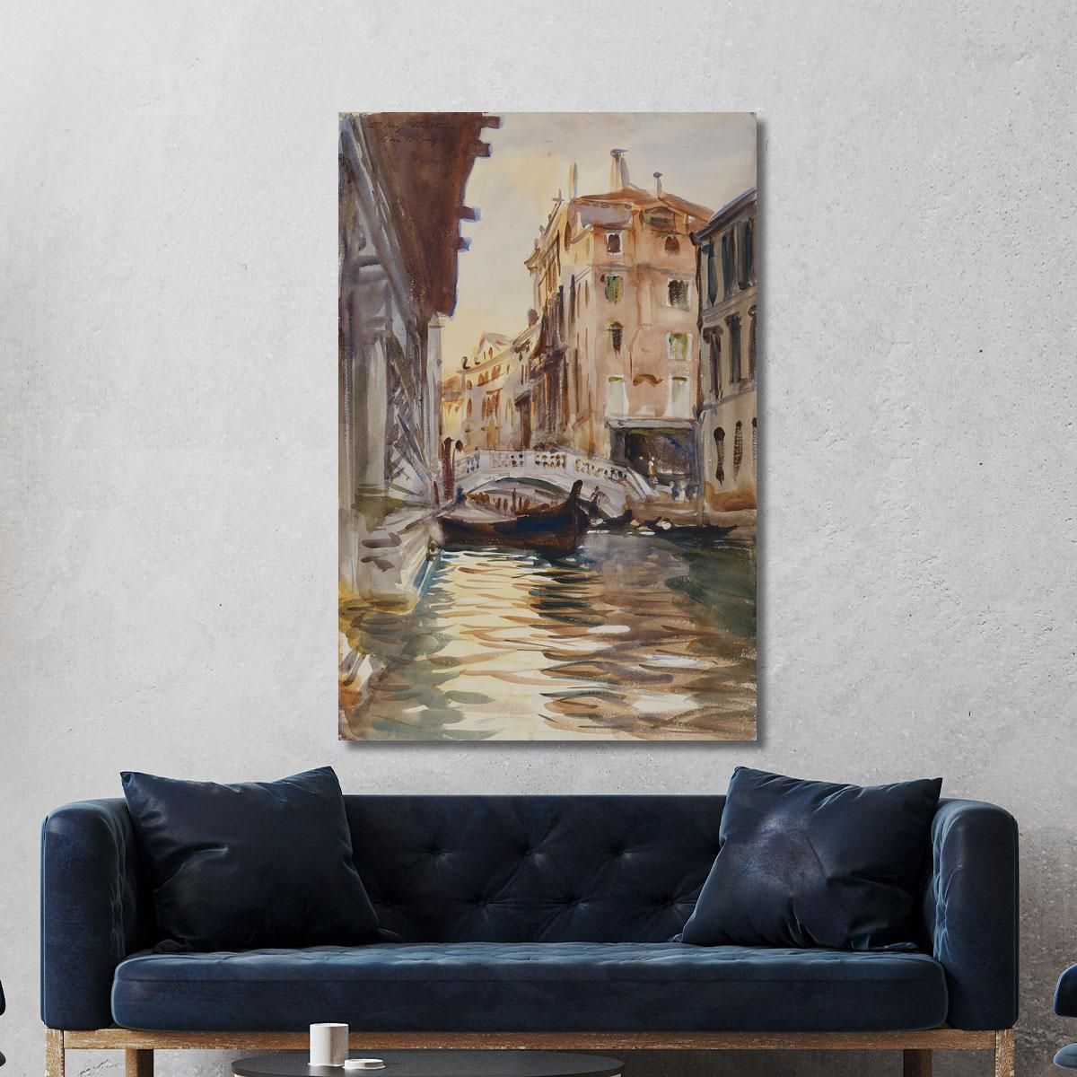 Rectory Bridge John Singer Sargent jss218 canvas print 