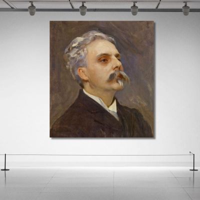 Portrait Of Gabriel Fauré John Singer Sargent jss221 canvas print 