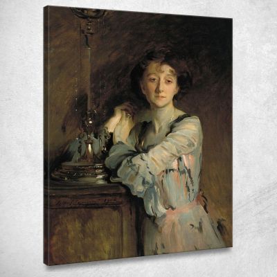 Portrait Of Adah Russell Nee Williams John Singer Sargent jss223 canvas print 