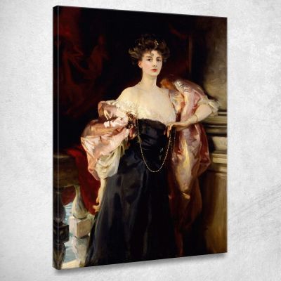 Portrait Of Helen Vincent Viscountess D Abernon John Singer Sargent jss227 canvas print 