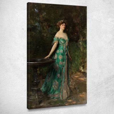 Portrait Of Millicent Leveson-Gower Duchess Of Sutherland John Singer Sargent jss236 canvas print 
