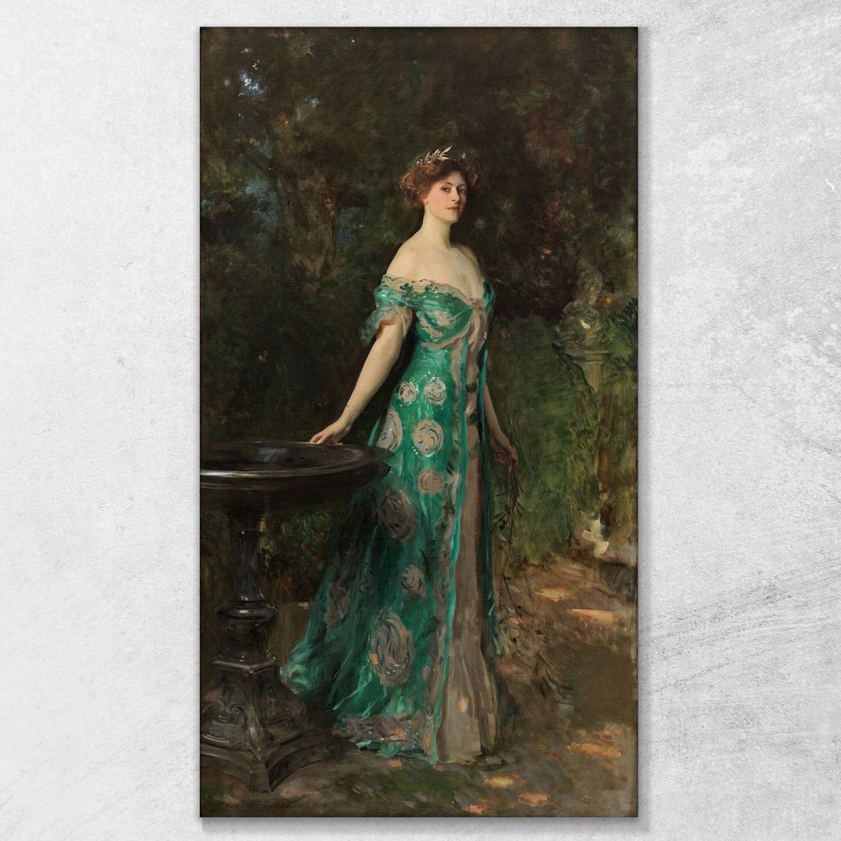 Portrait Of Millicent Leveson-Gower Duchess Of Sutherland John Singer Sargent jss236 canvas print 