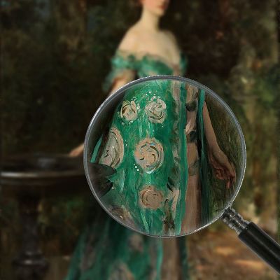 Portrait Of Millicent Leveson-Gower Duchess Of Sutherland John Singer Sargent jss236 canvas print