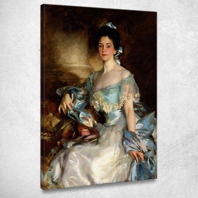 Portrait Of Mrs A Lawrence Rotch John Singer Sargent jss238 canvas print 