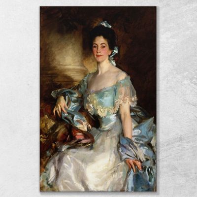 Portrait Of Mrs A Lawrence Rotch John Singer Sargent jss238 canvas print 