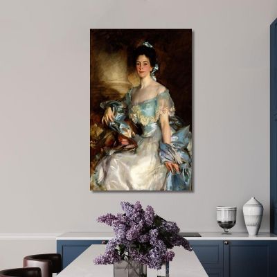 Portrait Of Mrs A Lawrence Rotch John Singer Sargent jss238 canvas print 