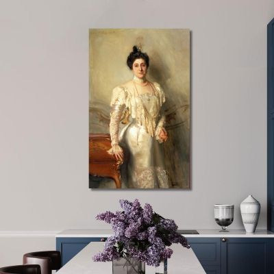 Portrait Of Mrs. Asher B. Wertheimer John Singer Sargent jss240 canvas print 