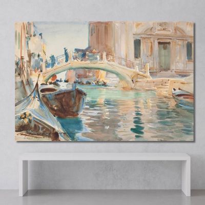 San Giuseppe Di Castello Venice  John Singer Sargent jss262 canvas print 