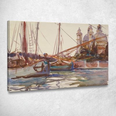 Santa Maria Della Salute Venice  John Singer Sargent jss264 canvas print 