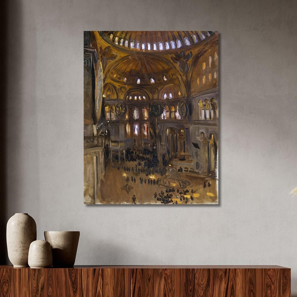 Hagia Sophia John Singer Sargent jss265 canvas print 