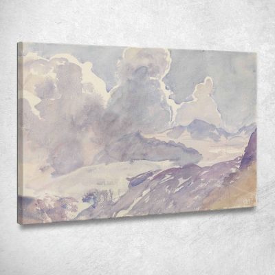 Sky And Mountains John Singer Sargent jss277 canvas print 