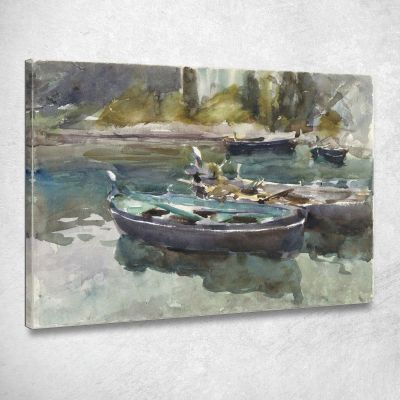 Small Boats John Singer Sargent jss279 canvas print 