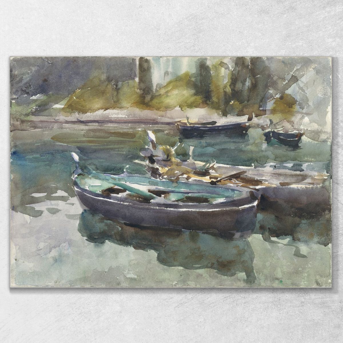 Small Boats John Singer Sargent jss279 canvas print 