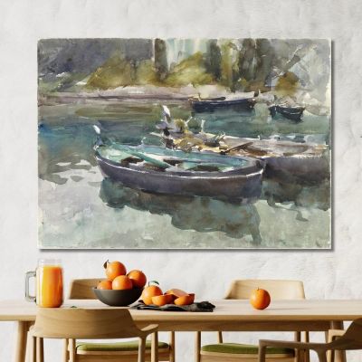 Small Boats John Singer Sargent jss279 canvas print 
