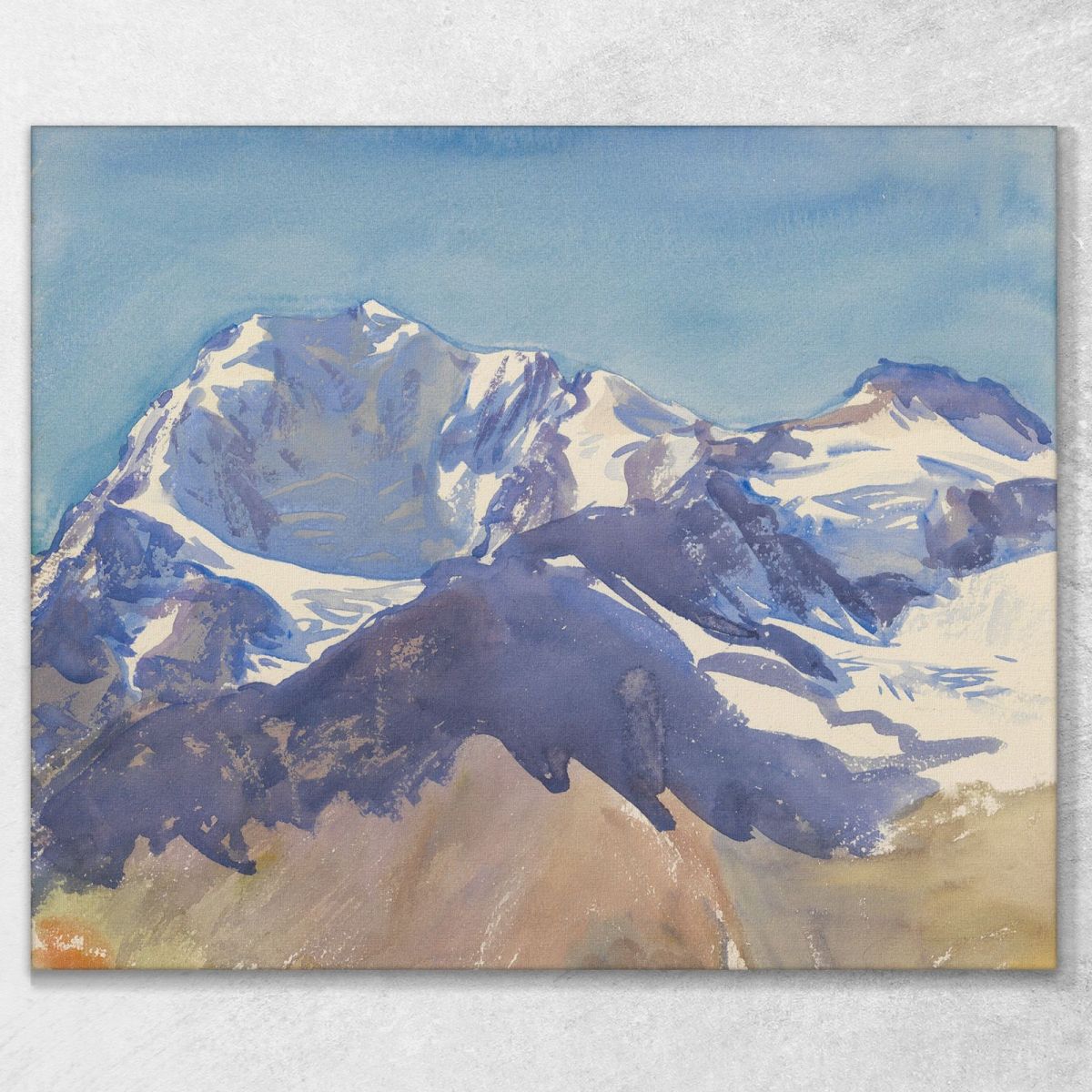 Snow John Singer Sargent jss280 canvas print 