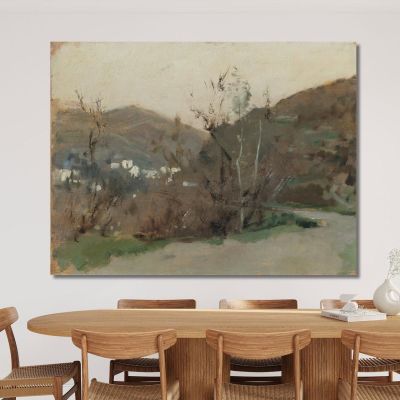 Spanish Landscape John Singer Sargent jss284 canvas print 