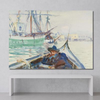 Summer On The Giudecca John Singer Sargent jss294 canvas print 