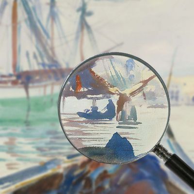 Summer On The Giudecca John Singer Sargent jss294 canvas print