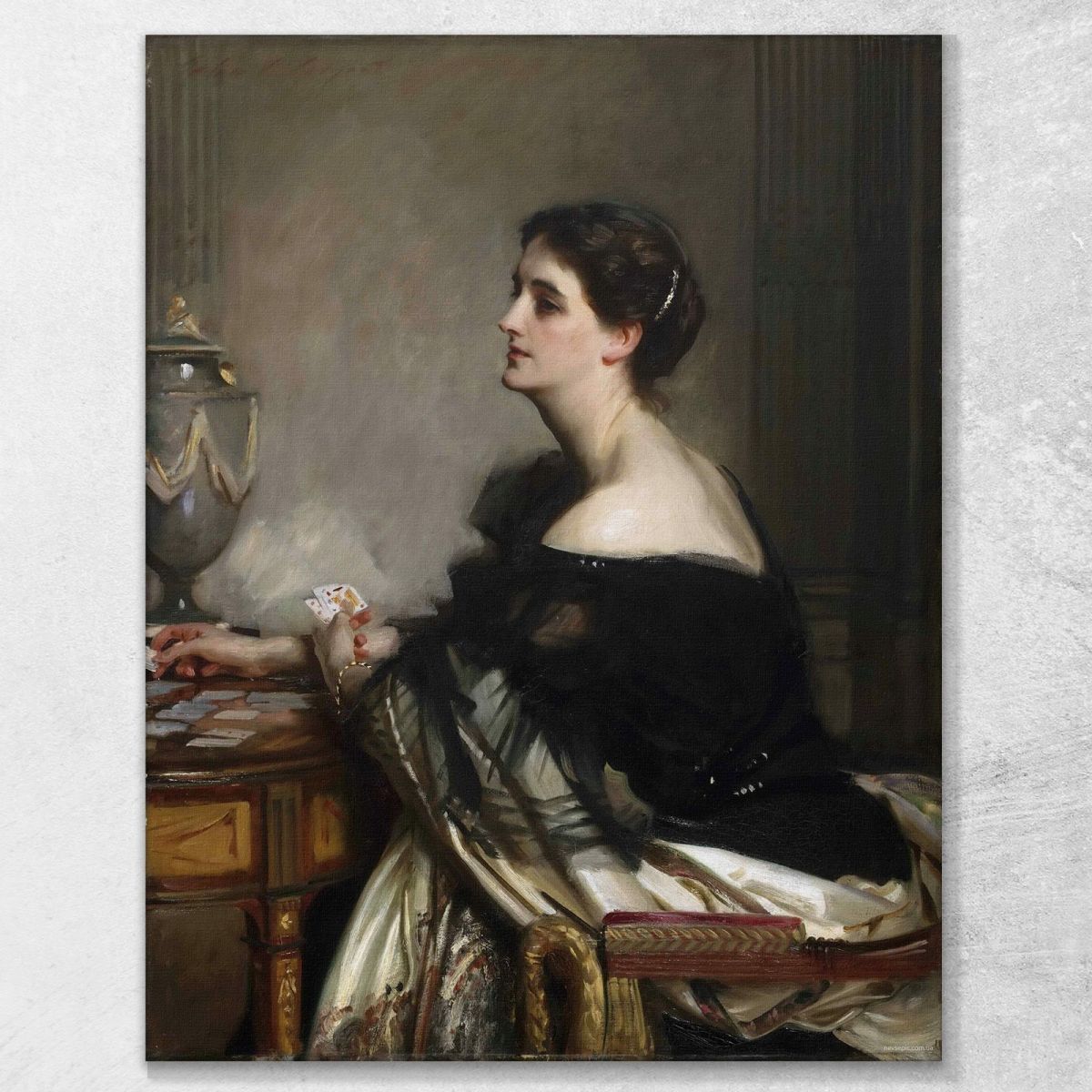 Sybil Frances Grey Later Lady Eden John Singer Sargent jss298 canvas print 