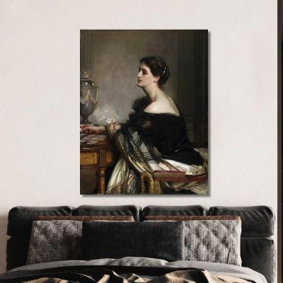 Sybil Frances Grey Later Lady Eden John Singer Sargent jss298 canvas print 