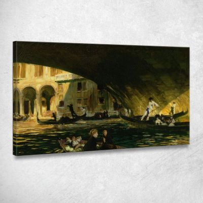 The Rialto Venice John Singer Sargent jss323 canvas print 