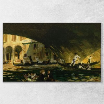 The Rialto Venice John Singer Sargent jss323 canvas print 