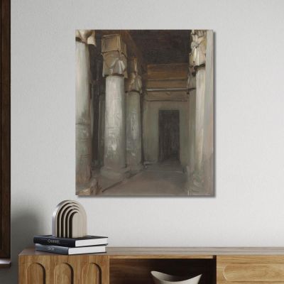 The Temple Of Denderah John Singer Sargent jss327 canvas print 