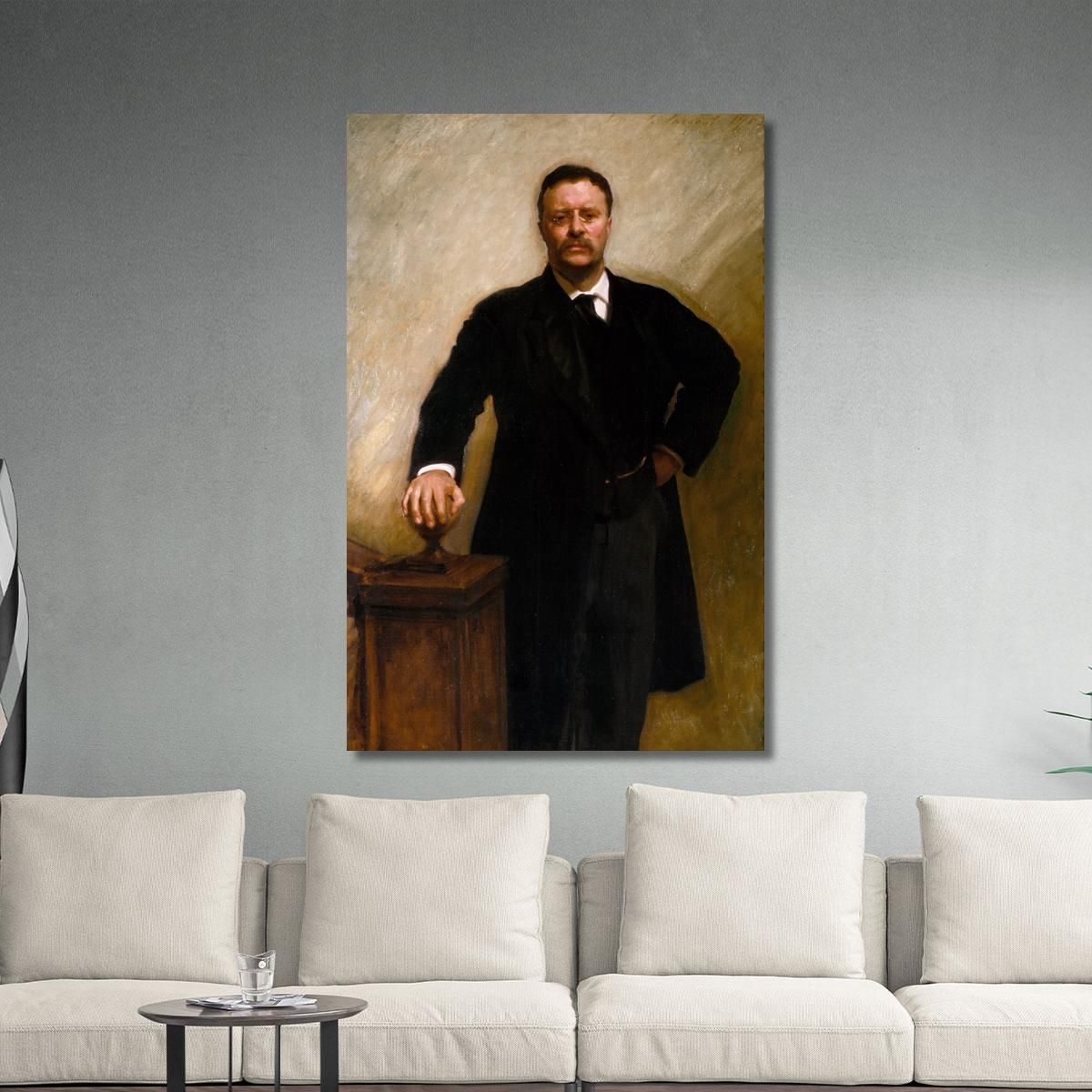 Theodore Roosevelt John Singer Sargent jss331 canvas print 