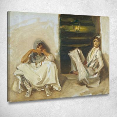 Two Arab Women John Singer Sargent jss342 canvas print 