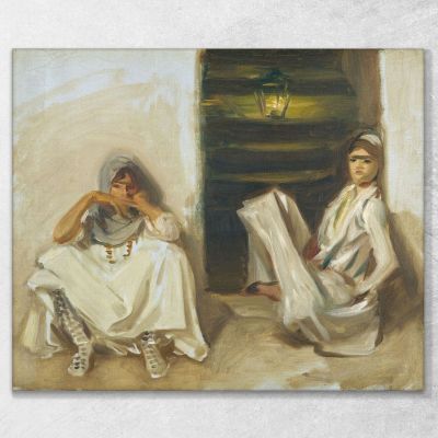 Two Arab Women John Singer Sargent jss342 canvas print 