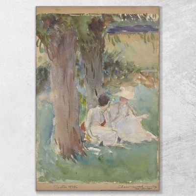 Under The Willows John Singer Sargent jss350 canvas print 