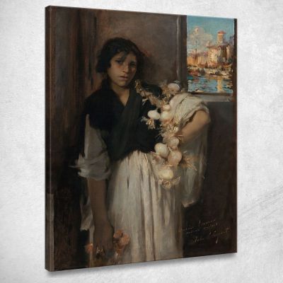 Venetian Onion Seller John Singer Sargent jss357 canvas print 