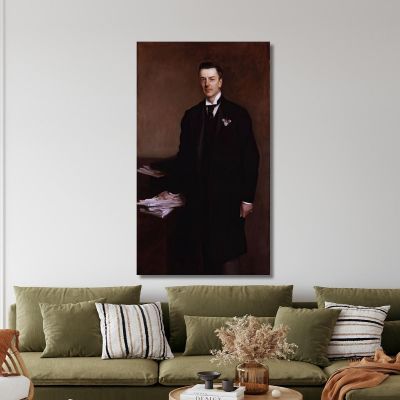 Joseph Chamberlain John Singer Sargent jss382 canvas print 